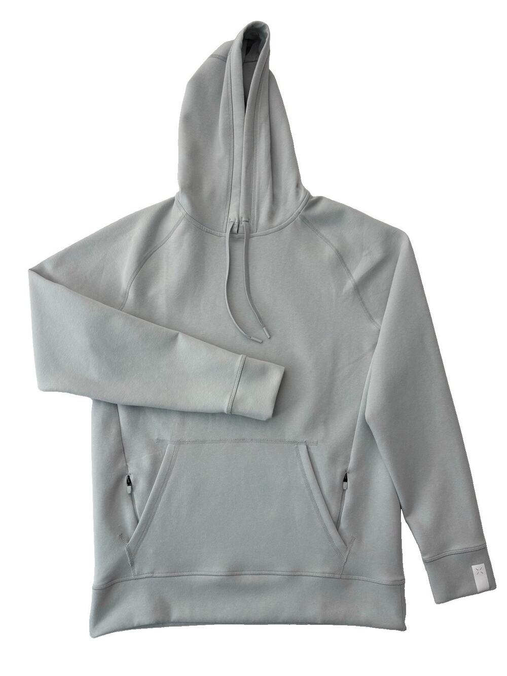 Ten Thousand Midweight Tech Hoodie Men’s Size M Gray Pullover Performance EUC